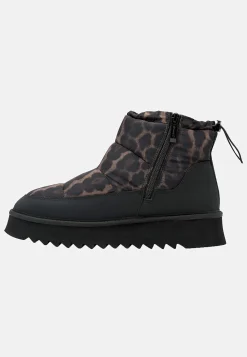Sale Varmfodrad vinterkänga med leopardtryck Kängor & Boots|Vinterskor