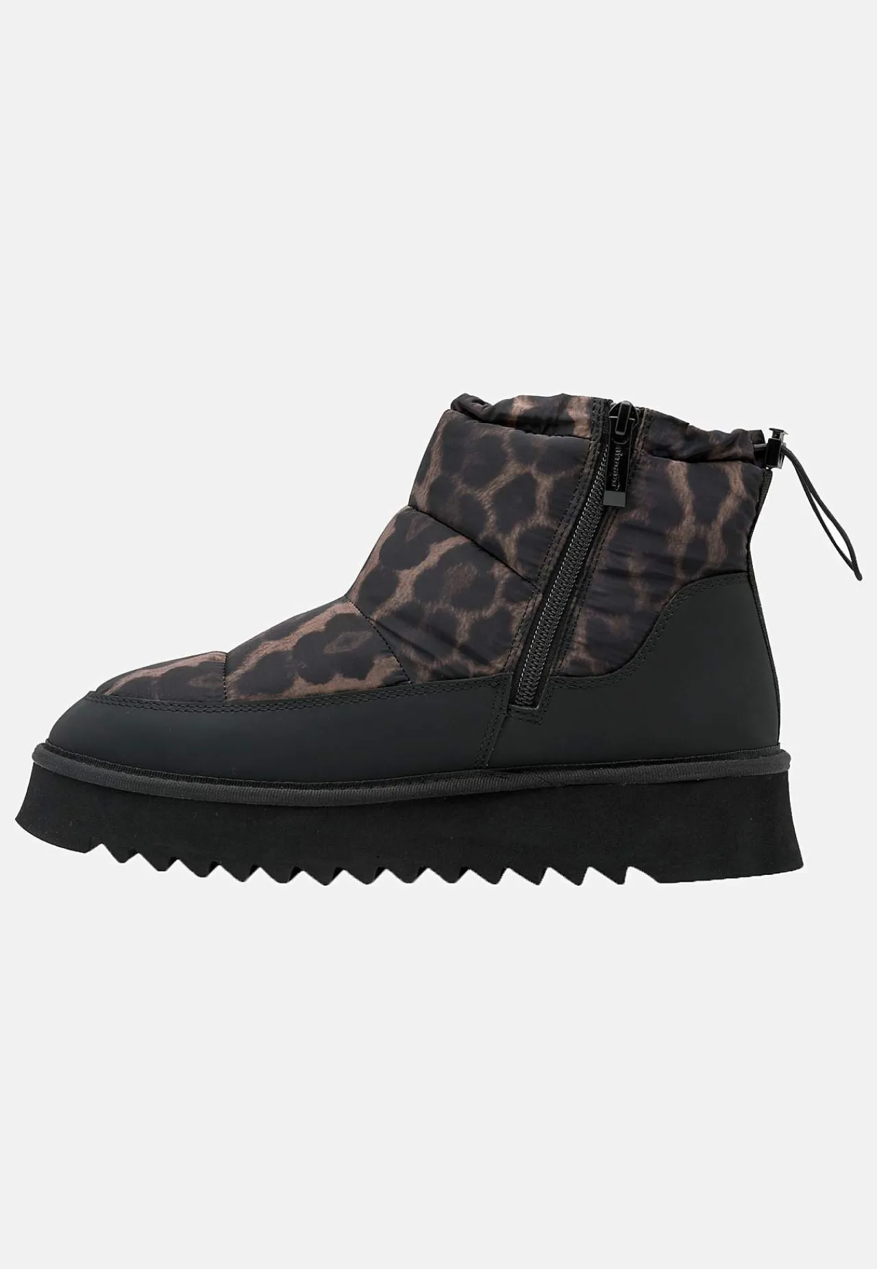 Sale Varmfodrad vinterkänga med leopardtryck Kängor & Boots|Vinterskor