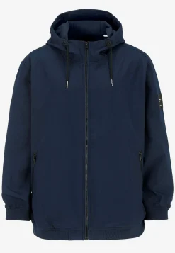 Vattenavvisande softshelljacka med huva Jackor & Västar|Plus Size