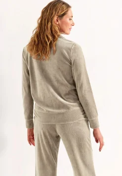 New Velourjacka med dragkedja Wilma Plus Size|Sov- & Myskläder