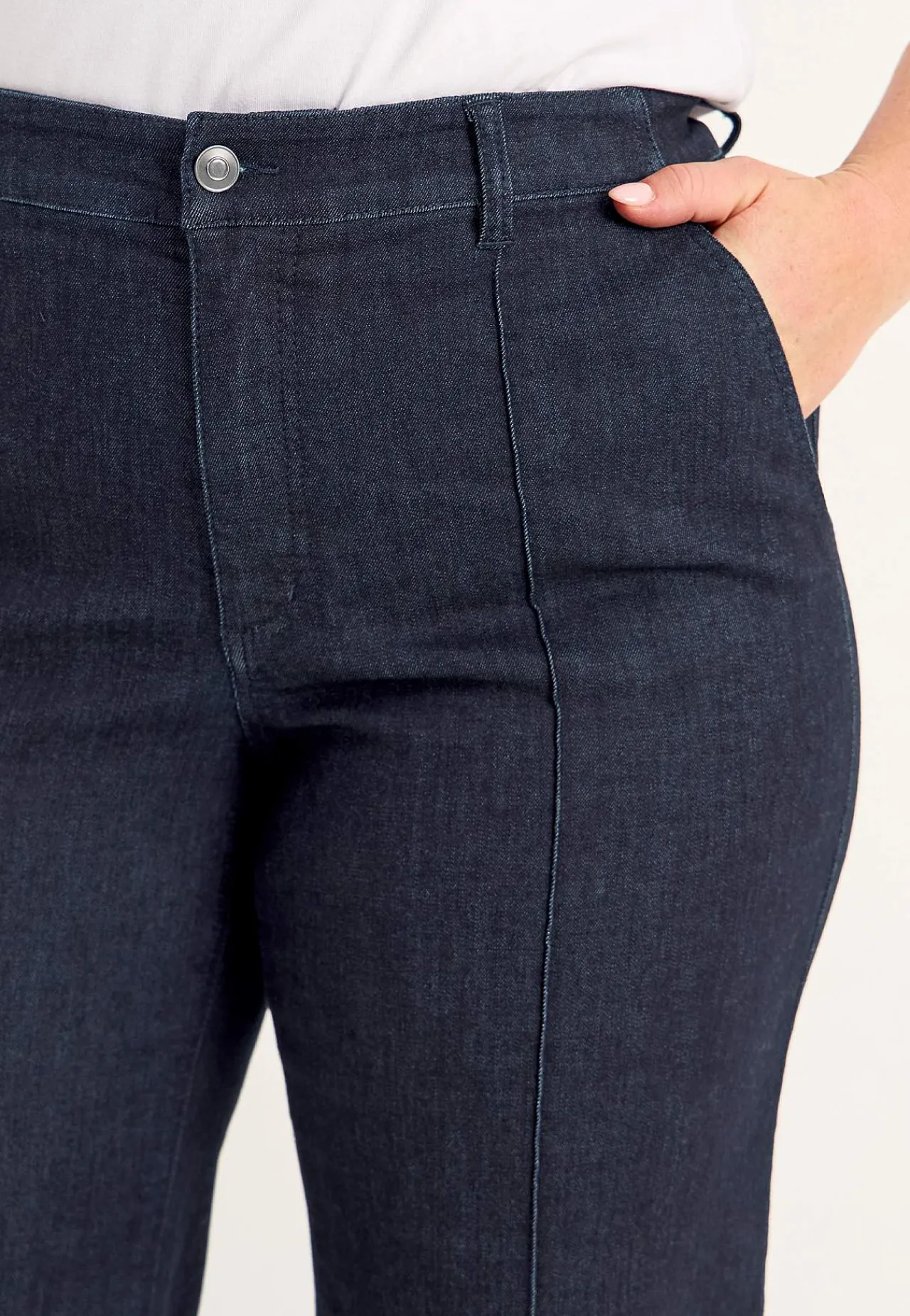 Discount Vida jeans med sydda pressveck Mia Jeans|Jeansplagg