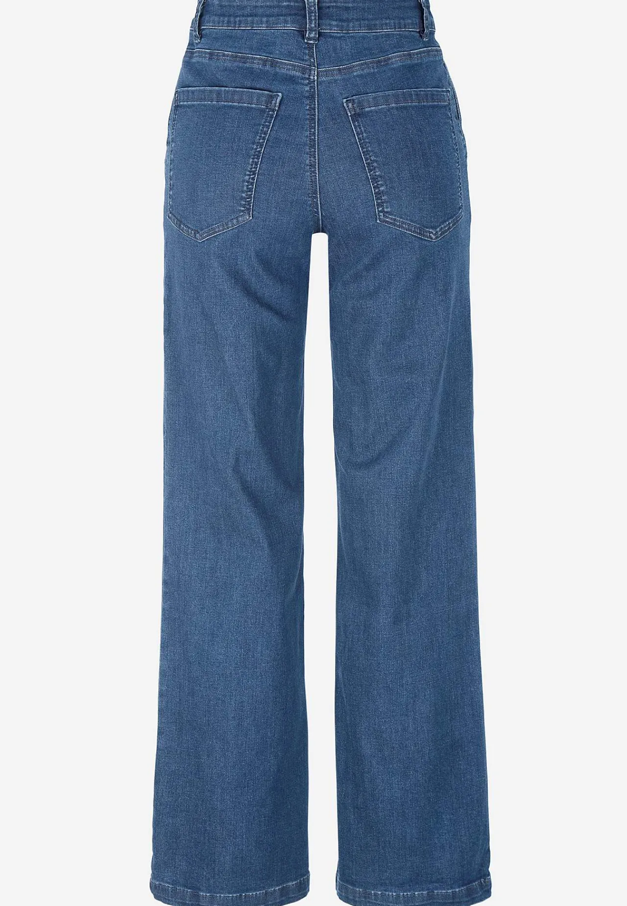 New Vida jeans med sydda pressveck Mia Jeans|Jeansplagg