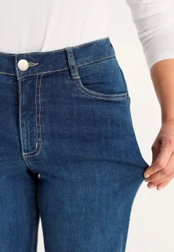 Hot Vida, långa jeans med hög midja Renata Byxor|Jeans