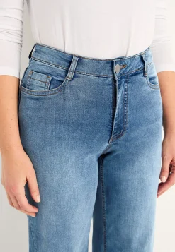 Clearance Vida, långa jeans med hög midja Renata Byxor|Jeans
