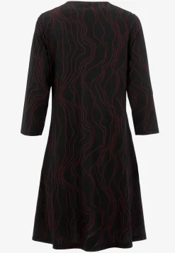 Online V-ringad trikåklänning Klänningar & Kjolar|Plus Size
