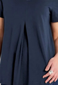 Best V-ringad trikåtopp Toppar & T-Shirts|Plus Size
