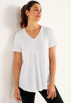 Online V-ringad trikåtopp Toppar & T-Shirts|Plus Size