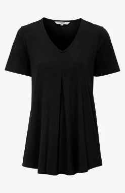 Discount V-ringad trikåtopp Toppar & T-Shirts|Plus Size