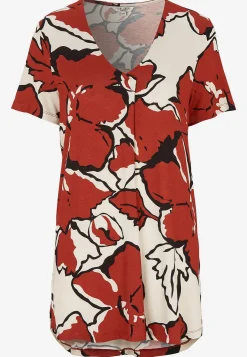 Online V-ringad trikåtunika Tunikor|Plus Size
