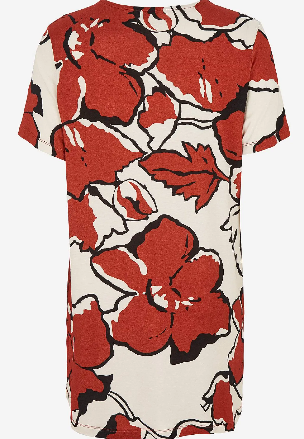 Online V-ringad trikåtunika Tunikor|Plus Size