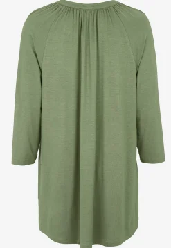 Online V-ringad trikåtunika Tunikor|Plus Size