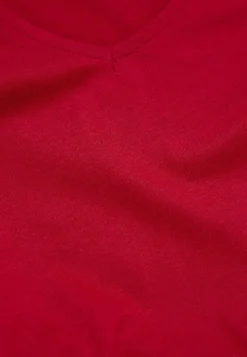 Sale V-ringad trikåtunika med fickor Tunikor|Plus Size