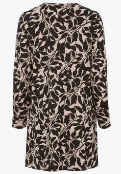 Online V-ringad trikåtunika med fickor Tunikor|Plus Size