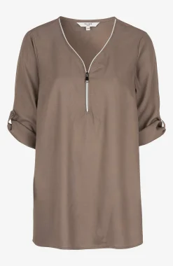 Sale V-ringad tunika i två längder Tunikor|Plus Size