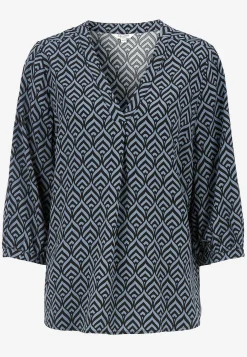 Discount V-ringad, vävd blus Toppar & T-Shirts|Skjortor & Blusar
