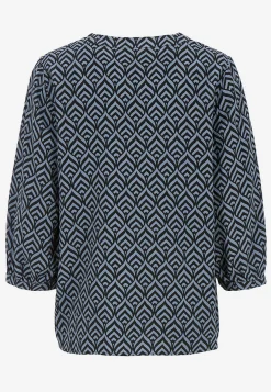 Discount V-ringad, vävd blus Toppar & T-Shirts|Skjortor & Blusar