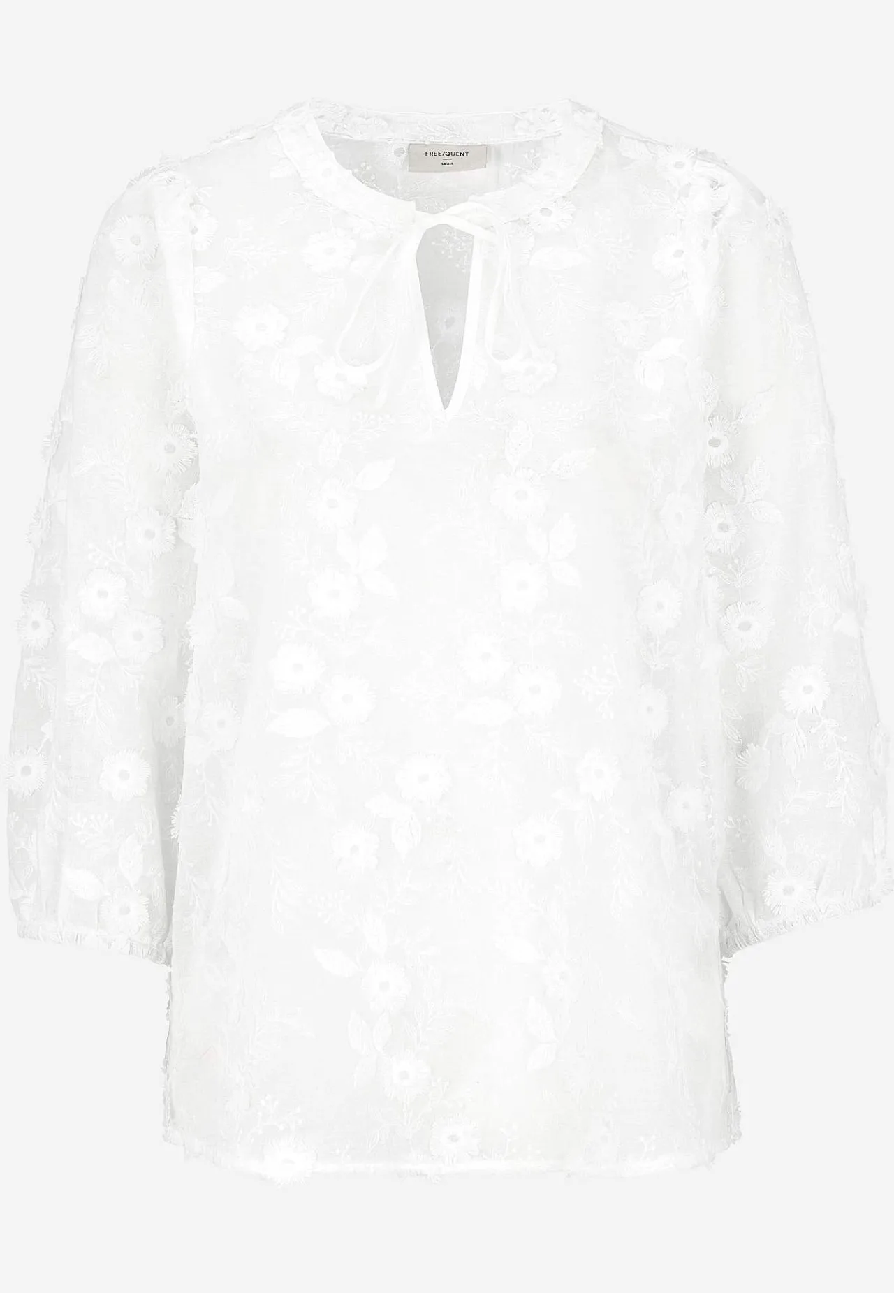 Best Vävd blus med brodyr Toppar & T-Shirts|Skjortor & Blusar