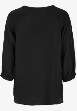 Sale Vävd blus med struktur Skjortor & Blusar|Plus Size