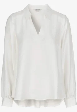 New Vävd blus med vida ärmar Toppar & T-Shirts|Skjortor & Blusar