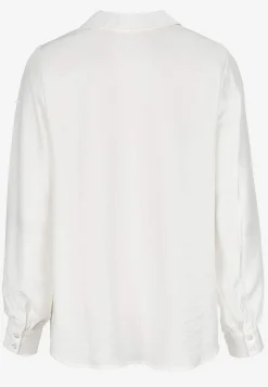 New Vävd blus med vida ärmar Toppar & T-Shirts|Skjortor & Blusar