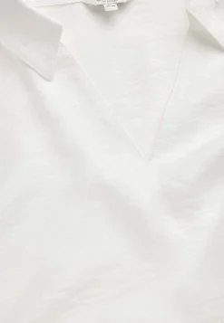 New Vävd blus med vida ärmar Toppar & T-Shirts|Skjortor & Blusar