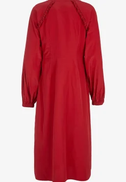 New Vävd klänning i poplin Klänningar & Kjolar