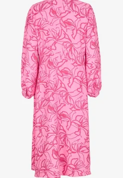 Clearance Vävd klänning med knappar Klänningar & Kjolar|Plus Size