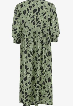 Online Vävd klänning med struktur Klänningar & Kjolar|Plus Size