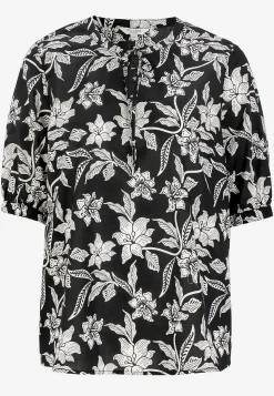 Clearance Vävd, mönstrad blus Toppar & T-Shirts|Skjortor & Blusar