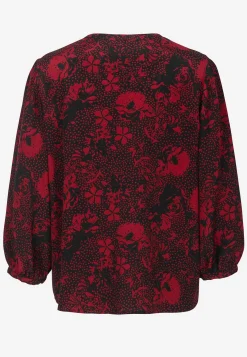 Sale Vävd, mönstrad blus Skjortor & Blusar|Festkläder