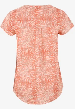 Outlet Vävd, mönstrad bomullsblus Toppar & T-Shirts|Skjortor & Blusar
