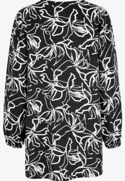 Clearance Vävd, mönstrad tunika Tunikor|Plus Size