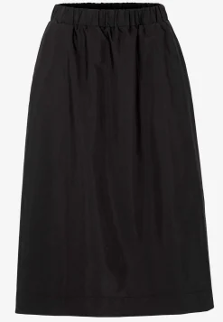 Hot Vävd poplinkjol med fickor Klänningar & Kjolar