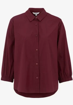 Clearance Vävd poplinskjorta Skjortor & Blusar|Plus Size