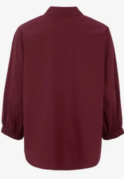 Clearance Vävd poplinskjorta Skjortor & Blusar|Plus Size