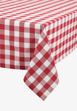 Vävd, rutig duk Kökstextilier|Jultextilier