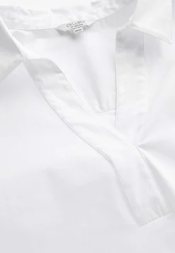New Vävd tunika i poplin Skjortor & Blusar|Tunikor