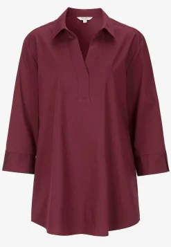 New Vävd tunika i poplin Skjortor & Blusar|Tunikor