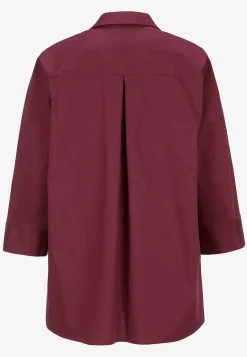 New Vävd tunika i poplin Skjortor & Blusar|Tunikor