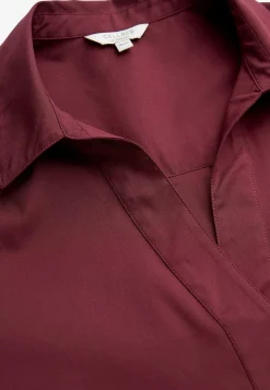 New Vävd tunika i poplin Skjortor & Blusar|Tunikor