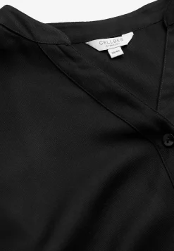 Sale Vävd tunika med knappar Tunikor|Plus Size