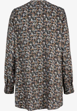 Sale Vävd tunika med knappar Tunikor|Plus Size
