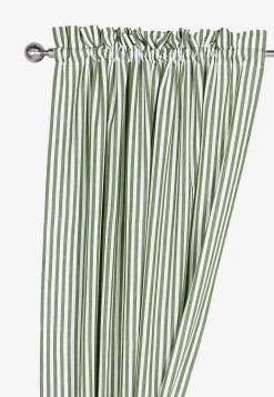 Sale Vävda, randiga gardinlängder 2-pack Gardiner|Kökstextilier